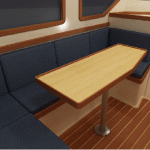 Yacht interior