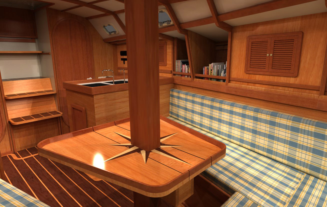 build a comfortable and stable sailboat