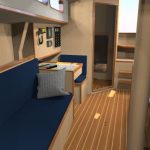 Spacious interior