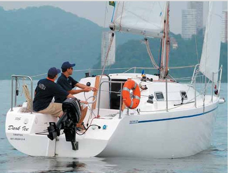 Sailboat cockpit